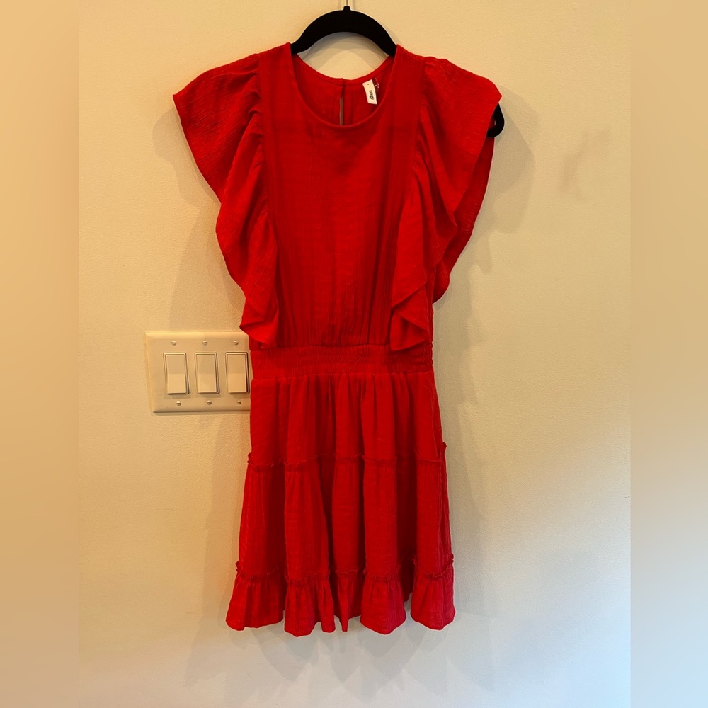 Red dress